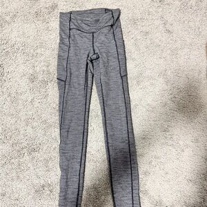 Lululemon Gray High-Waisted Leggings